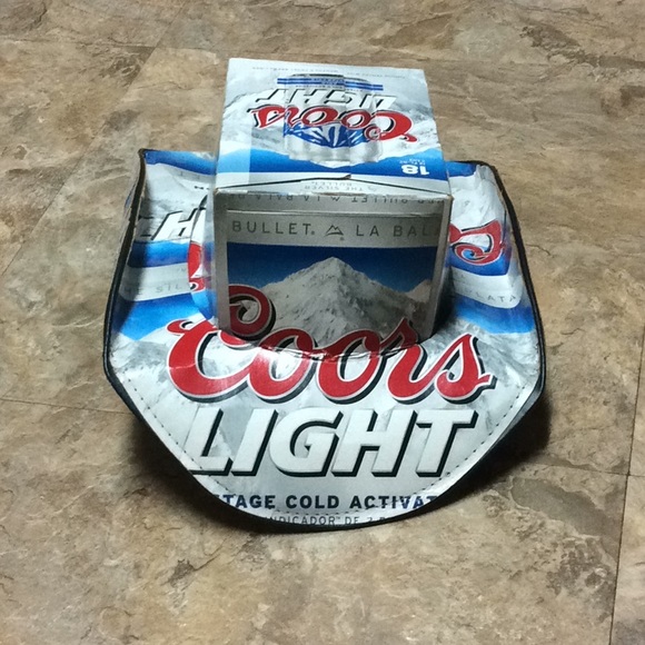 Colors Light Cardboard Cowboy Hat 